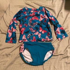 Butterfly bathing suit